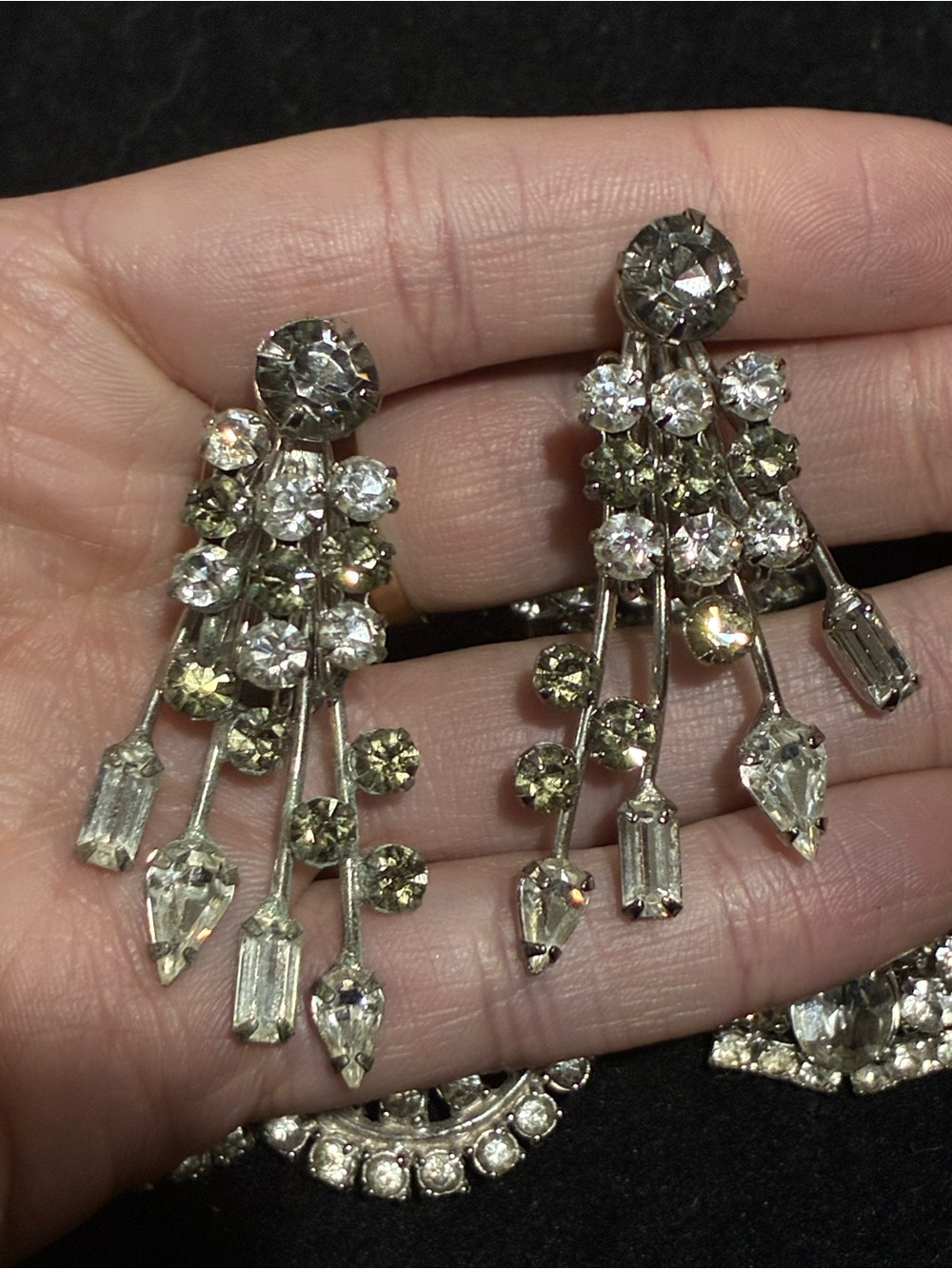 Vintage Rhinestone Jewelry Bundle - Picture 2 of 8